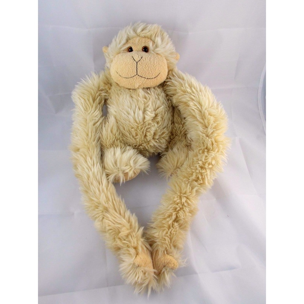 Animal Alley Tan‎ Monkey Chimp Ape Hanging Plush 12 Inch Stuffed Animal toy